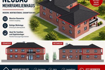 Neubau Eigentumswohnung - Obergeschoss - ohne Provision - Bramsche