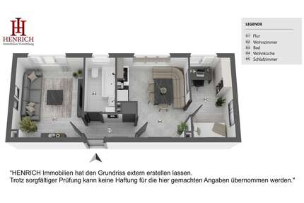 Wohnung zum Kaufen in Kelkheim 200.000,00 € 45 m²