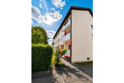 Helle 3-Zimmer-Wohnung im Erdgeschoss mit Balkon und Kaminofen - Dillingen an der Donau