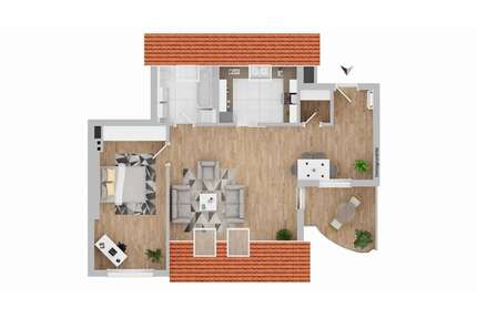 Wohnung zum Kaufen in Weimar 200.000,00 € 70.36 m²