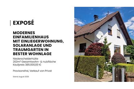 Einfamilienhaus mit Einliegerwohnung - Mudersbach