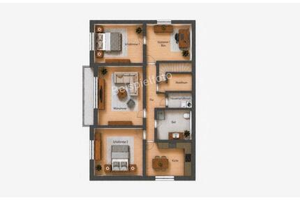 Wohnung in Zweifamilienhaus zu vermieten - Mettingen