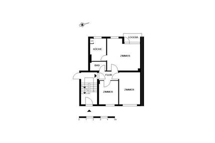 Hier fühlen Sie sich wohl: individuelle 3-Zimmer-Wohnung - Bremen Blumenthal