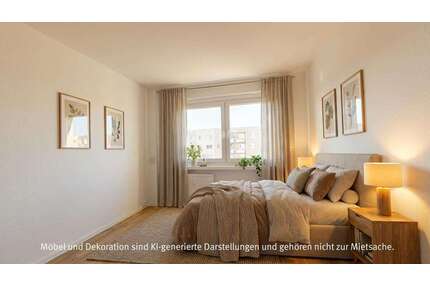 Wohnung zum Mieten in Halle 412,00 € 57.17 m²