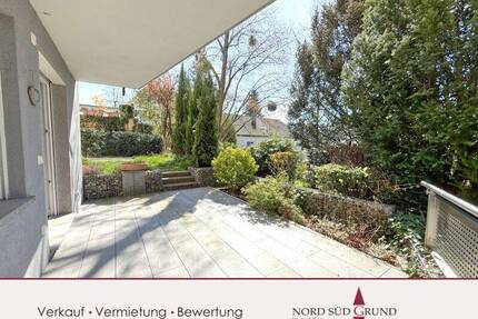 Weststadt Baden-Baden. Sonnige 3 Zimmerwohnung. 88 m². Terrasse. Einzelgarage.