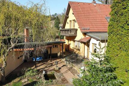 +++ Einfamilienhaus mit Sauna und traumhaftem Garten inkl. Außenkamin im Lößnitzgrund +++ - Moritzburg Reichenberg