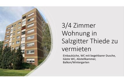 Renovierte 3 oder 4 Zimmer-Wohnung, BalkonEinbauk. in SZ-Thiede - Salzgitter Ortschaft Ost