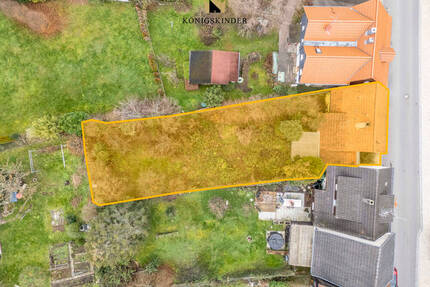 Baugrundstück mit großem Garten in bevorzugter Lage. - Wiernsheim