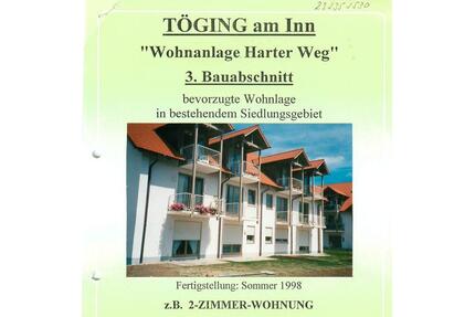 Charmante 2-Zimmer-Wohnung im 1. OG - Töging am Inn