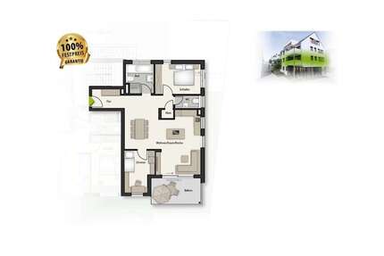 Wohnung zum Kaufen in Holzgerlingen 515.000,00 € 84 m²