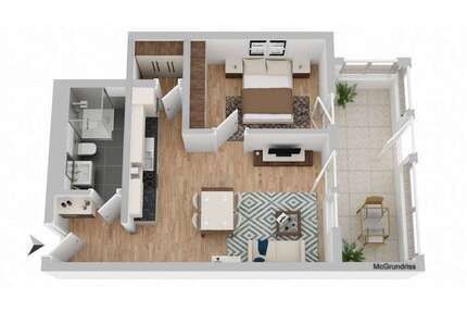 Wohnung zum Mieten in Deggendorf 695,00 € 54 m²