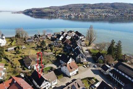 nur wenige Meter zum See - Doppelhaushälfte EFH mit Laden- Atelierfläche - bezugsfrei - Gaienhofen-Hemmenhofen