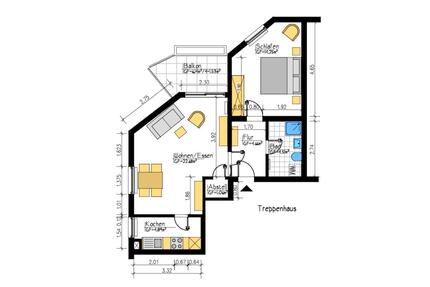 Schöne 2-Zimmer-Wohnung in ruhiger, zentraler Lage - Bad Pyrmont