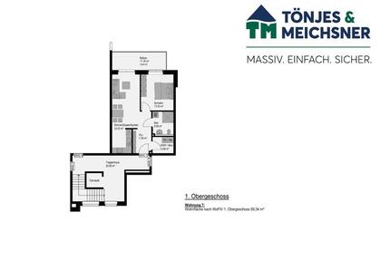 Moderne 2 Zimmer- Wohnung mit EBK - Bösel