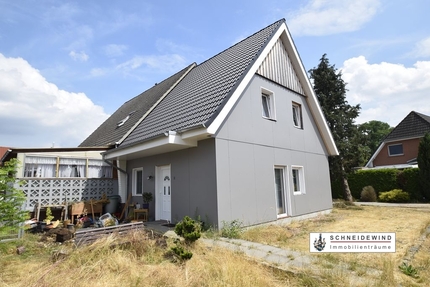 Neubau aus 2020 mit Einliegerwohnung für 1 Person am Altbestand Garage, Garten, Einbauküche u.v.m. - Stuhr