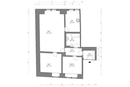helle und zentral gelegene 3 Zimmer in der Sangerhäuser Innenstadt - Sangerhausen