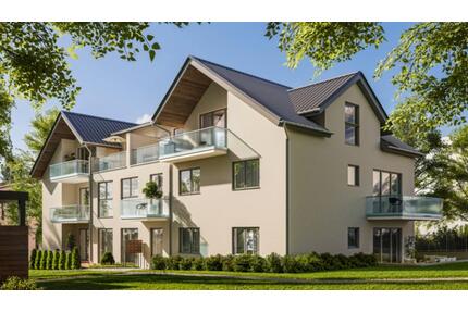 2 Zimmer Wohnung 43 m² mit Balkon Wohnung Neubau Erstbezug - Aschaffenburg Damm