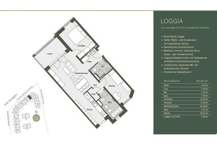 Erstbezug: Moderne 3-Zimmer-Wohnung mit EBK im 1. OG in Darmstadt