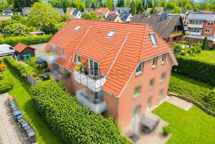 Top geschnittene 3-Zimmer-Wohnung mit Dach-Highlight - Stade