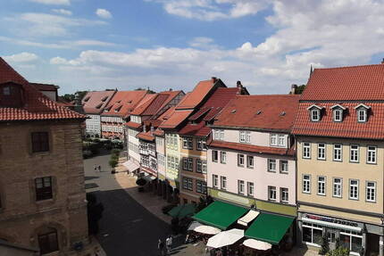 Gepflegte 3-Zimmer-DG-Wohnung mit Einbauküche und Kamin in Bad Langensalza