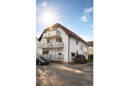 Charmante 2-Zimmer-Wohnung mit XXL-Balkon in ruhiger Lage - Nackenheim