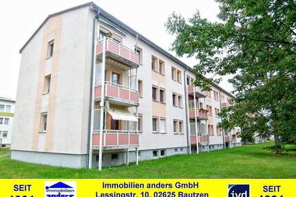 3-Raum-ETW mit Balkon - PKW-Stellplatz - (Eigennutzung) - zwischen Bautzen und Hoyerswerda - Lohsa Hermsdorf/Spree