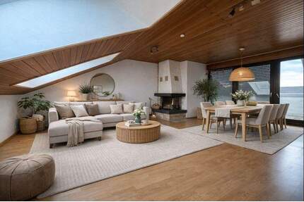 Perfekt für den Start ins Eigentum: Dachgeschosswohnung mit viel Charme - Rheinstetten Forchheim