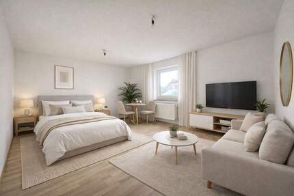 Provisionsfrei - Frisch sanierte 1,5-Zi-Wohnung mit neuem Bad und Fernwärme - Zukunftssicher - Hilzingen