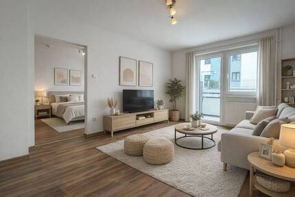 Charmante Zwei-Zimmer-Wohnung in ruhiger Lage - Frankfurt am Main Rödelheim