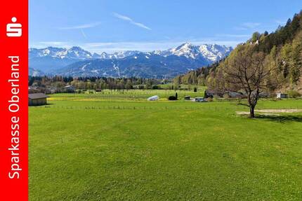 Baugrundstück mit atemberaubenden Bergblick in Burgrain - Garmisch-Partenkirchen