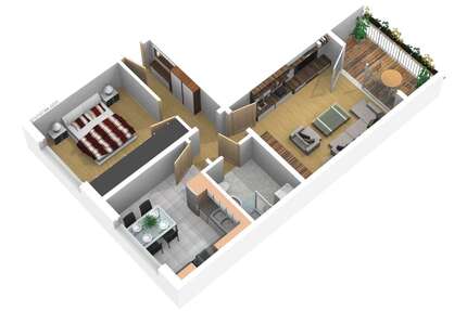 Wohnung zum Mieten in Zeitz 305,00 € 44 m²