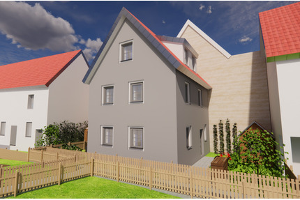 Einfamilienhaus-Neubau im Herzen der Spalter Altstadt mit Garten