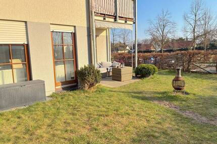 4-Zimmer Terrassenwohnung (Maisonette) mit Garten und Garage - Leegebruch