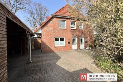 Moderne Erdgeschosswohnung mit Garten und Carport im Herzen von Rastede (Obj.-Nr. 6592)