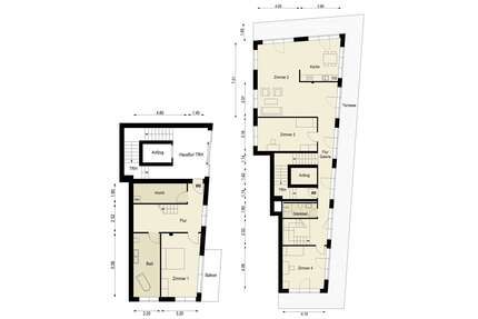Wohnung zum Kaufen in Berlin 1.300.000,00 € 189.58 m²