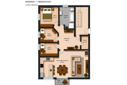 100 m² | 4 Zimmer | Ruhige Bestlage | 2 Stellplätze | Erdwärme - Kleinheubach
