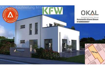 Einzugsfertiges Bauhaus mit Keller in Villenlage von Bad Vilbel