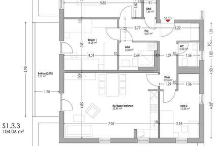 Wohnung zum Mieten in Schwandorf 839,76 € 104.06 m²