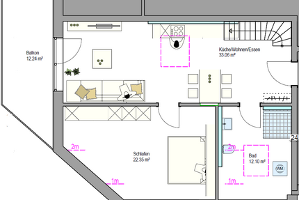 Wohnung zum Kaufen in Friedrichshafen 588.200,00 € 84.15 m²