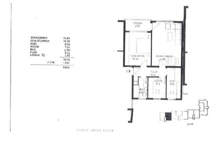 Gepflegte 3-Zimmer-Wohnung mit Balkon & Aufzug in Top-Lage - Erding
