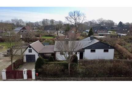 NEUER PREIS!!! Architektenhaus mit idyllischem Garten in ruhiger Wohnlage von Nindorf!