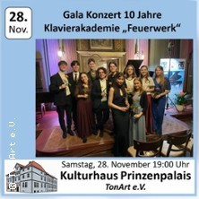 Klavierakademie „Feuerwerk“ - Gala Konzert 10 Jahre