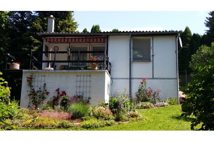 Pachtgarten mit Bungalow und Nebengelass in Ronneburgs Neuer Landschaft