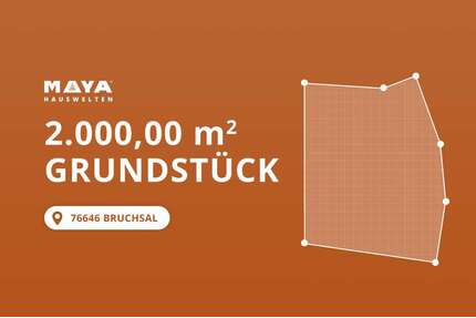 Grundstück zu verkaufen in Bruchsal 4.750.000,00 € 2000 m²