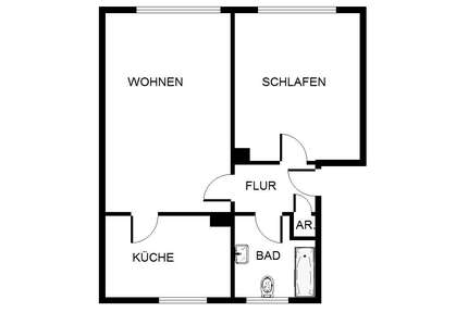 Wohnung zum Mieten in Gelsenkirchen 389,00 € 50.22 m²