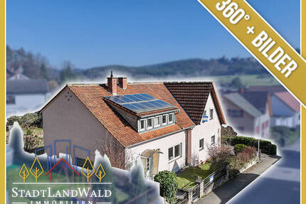 Wohnen mit Burgblick - Großzügiges Einfamilienhaus mit Garten und Ausbaupotenzial in Dahn