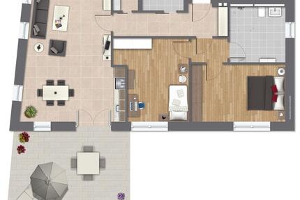 Die Diana-Residenzen - 1.585,00&nbsp;EUR Kaltmiete, ca.&nbsp; 103,70&nbsp;m&sup2; in Schwabach (PLZ: 91126)