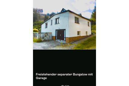 Bungalow mit Garage und Terrasse in Katzhütte