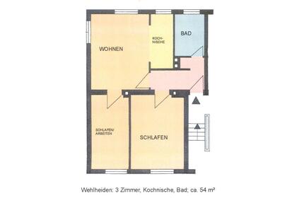 Gemütliche 3-Zimmer-Wohnung im Erdgeschoss - Kassel Südstadt