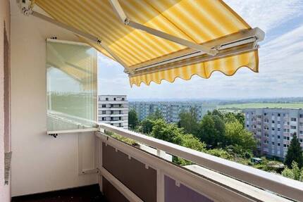 Treppensteigen lohnt sich ... für diesen Fernblick! - Dresden Kleinpestitz/Mockritz